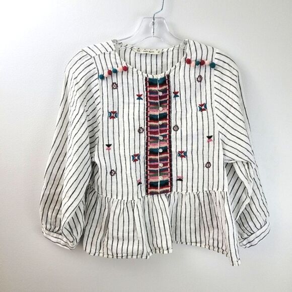 ZARA boho peasant blouse - Picture 1 of 9